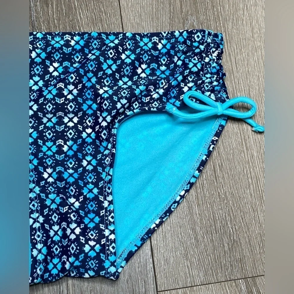 Justice Girl Bikini Bottom Seimsuit Blue Size 10